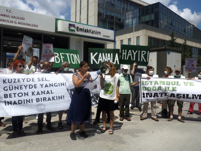 Kanal İstanbul'a itiraz dilekçeleri veriliyor