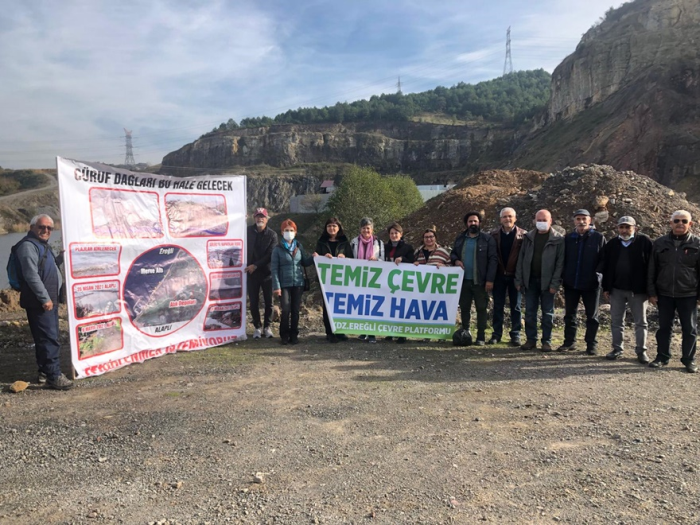 Mahkeme kararına rağmen ERDEMİR'in cürufu Kıyıcak bölgesine boşaltılıyor