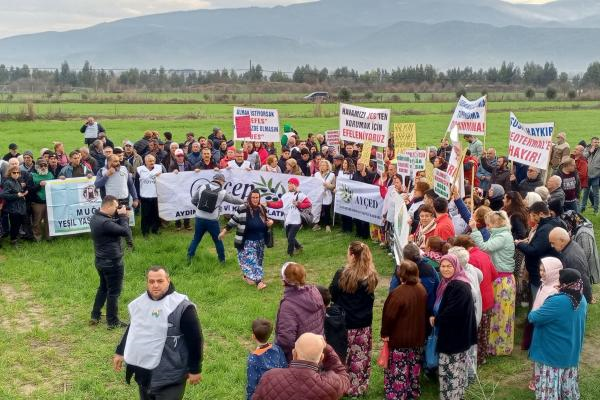 Aydın'ın Alamut köyü jeotermale karşı direniyor