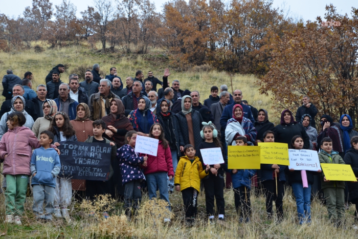 Bingöl’de taş ocağı isyanı