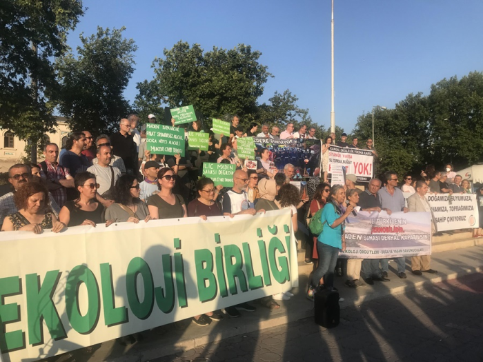 Erzincan İliç'deki maden faciasına Kadıköy'den tepki