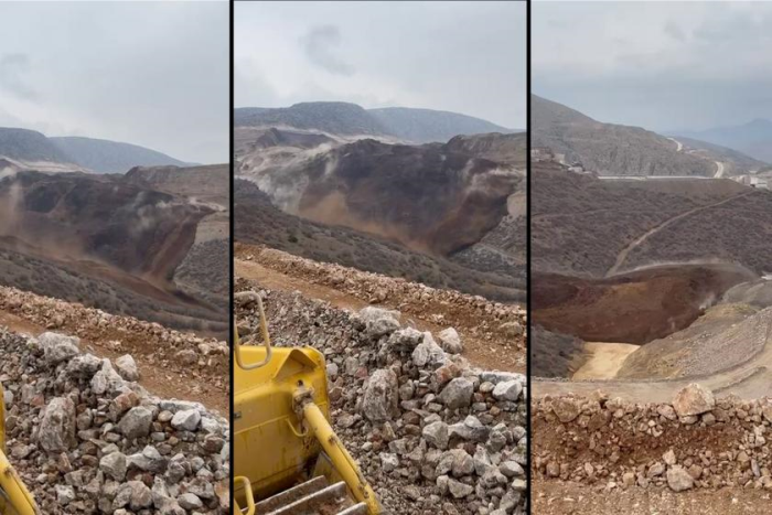 Erzincan İliç’te altın madeninde heyelan