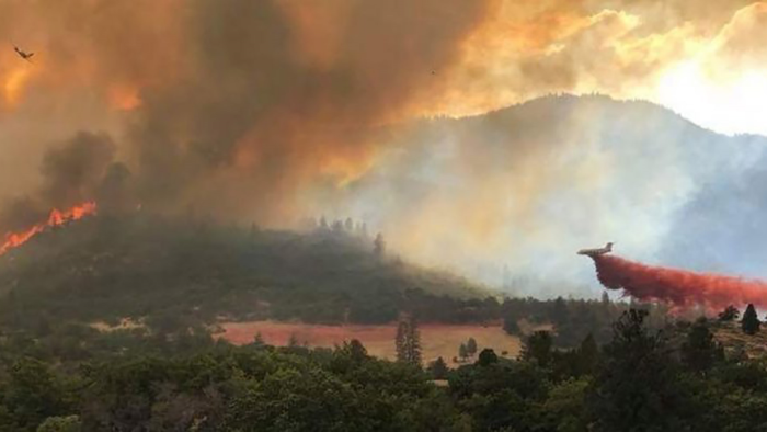 Kaliforniya'daki orman yangınlarından yükselen dumanlar Avrupa'ya ulaştı