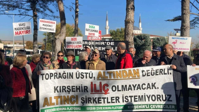 Kırşehir’de Altın Madenine ÇED Onayına İtiraz