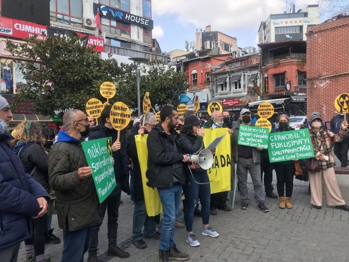 Sinop Nükleer Santral ÇED raporu davası öncesi basın açıklaması